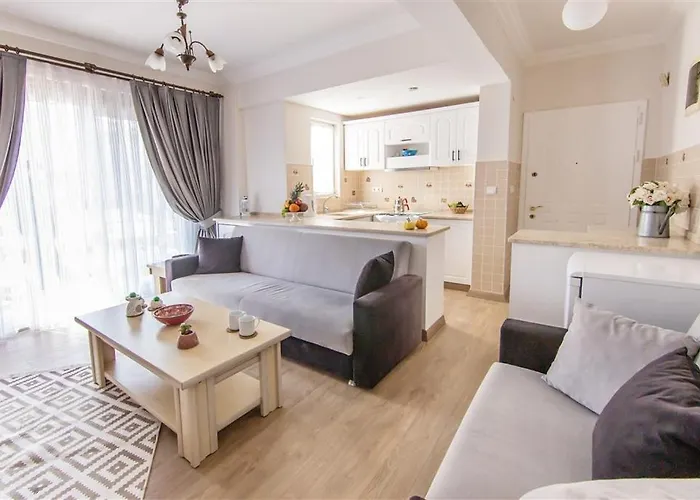 Gokay - 3 Bedroom In Ovacik 公寓 费特希耶